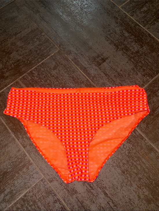 Sea Level Australia Other - Sea level Bright Orange & Pink Check Bikini Bottom